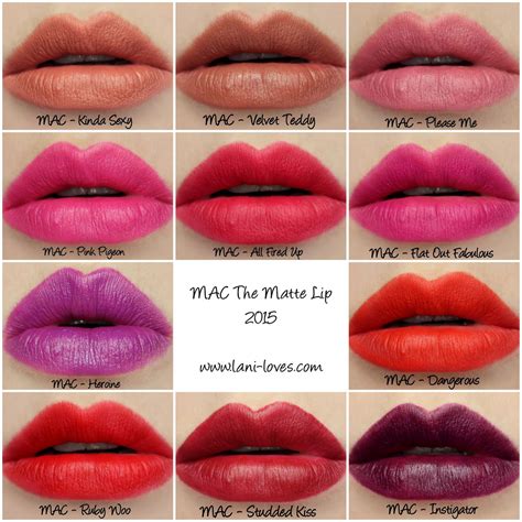 matte lipstick shades mac.